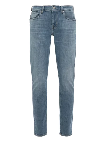 Blugi 7 For All Mankind cu 5 buzunare albastru