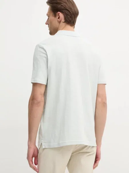 Polo majica Calvin Klein siva