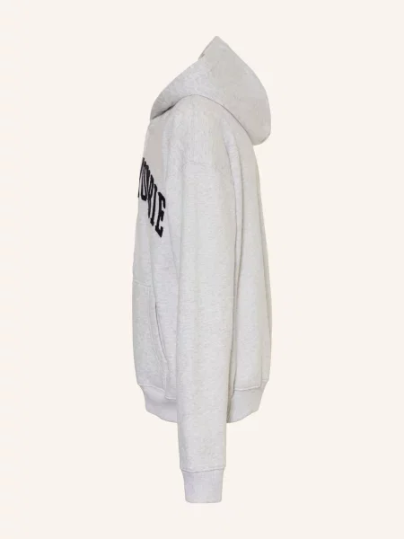 Abercrombie & Fitch Mikina světle šedá černá