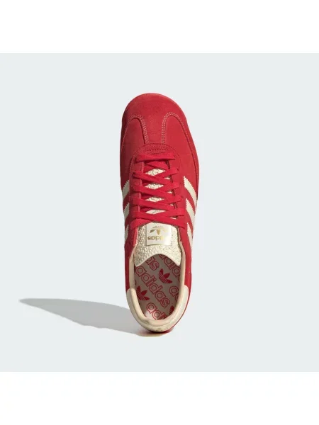 Adidas Obuwie Mężczyzna Czerwony 45 EU Skóra SL 72 RS Buty białe