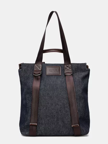 Guess geantă pentru bărbați din denim OSLO