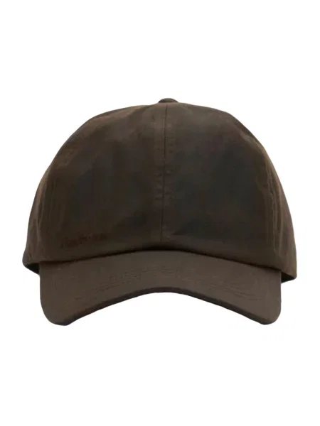Barbour czapka bejsbolówka brązowa