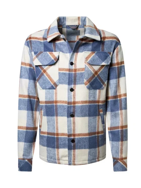 Куртка-сорочка Pierre Cardin білий/блакитний біла