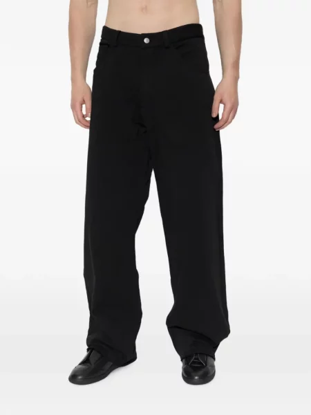 Pantaloni Mm6 Maison Margiela negru