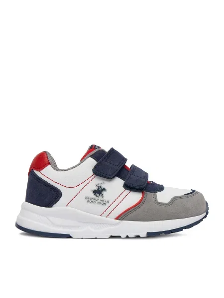 Sneakersy Beverly Hills Polo Club biela