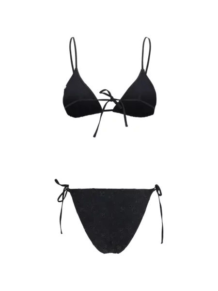 Bikini Kristina Ti cu model floral negru