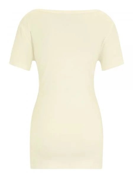 Tricou pastel galben