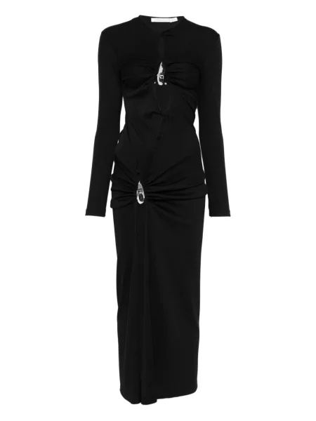Rochie midi Christopher Esber de cristal până la genunchi de costum negru
