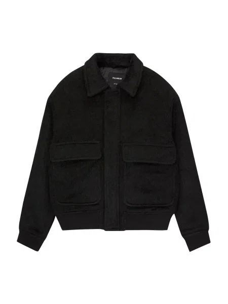 Pull&Bear Přechodná bunda černá