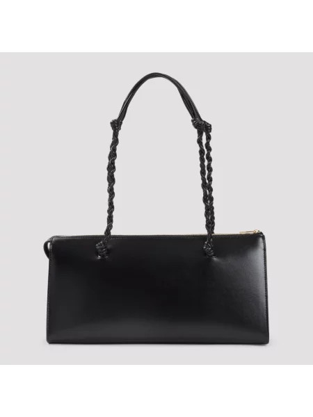 Torebka Jil Sander skórzana czarna