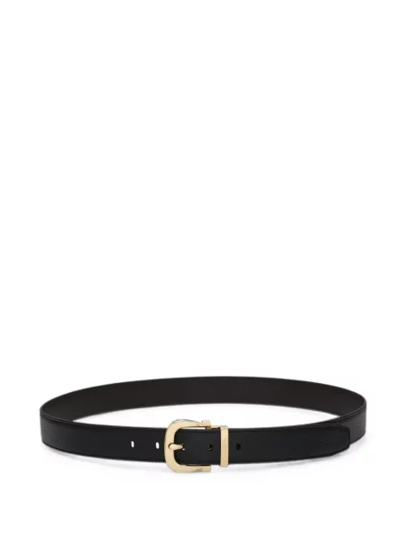 Cu centură reversibil curea Ferragamo negru