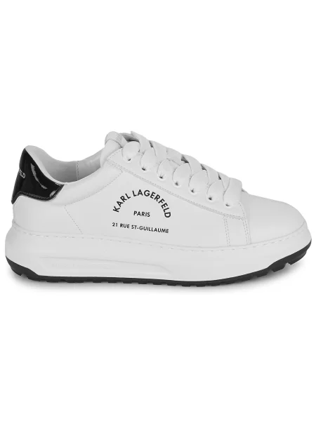 Pantofi Karl Lagerfeld din dantelă alb