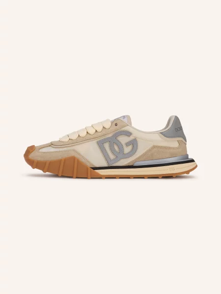 Dolce & Gabbana Trampki beige beżowe