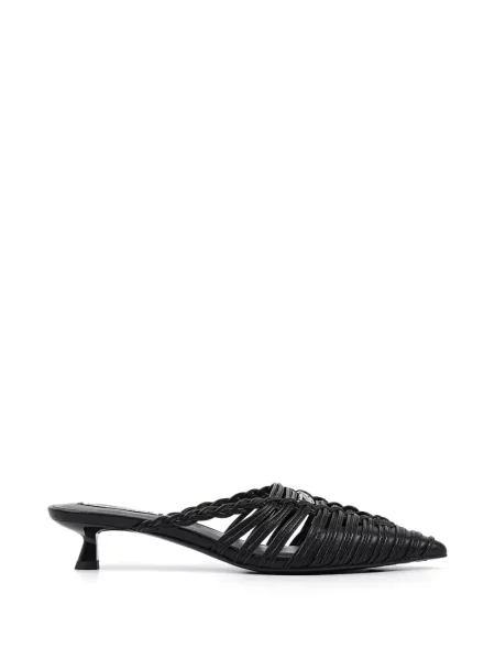 Papuci tip mules Karl Lagerfeld negru