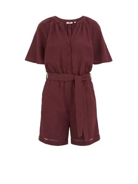 WE Fashion Salopeta vin roșu