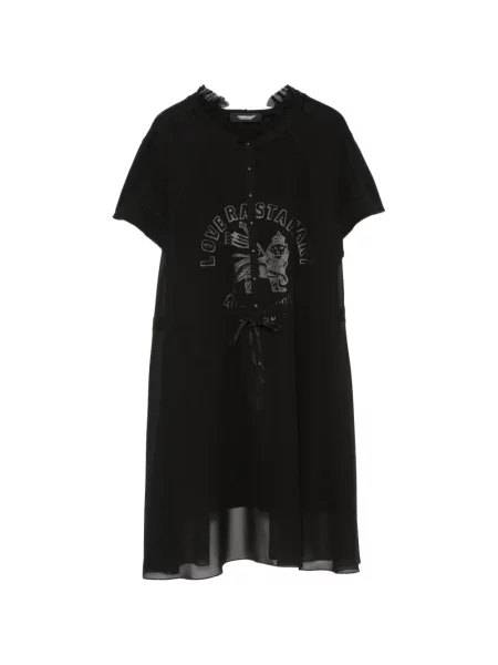 Rochie mini Undercover cu imagine negru