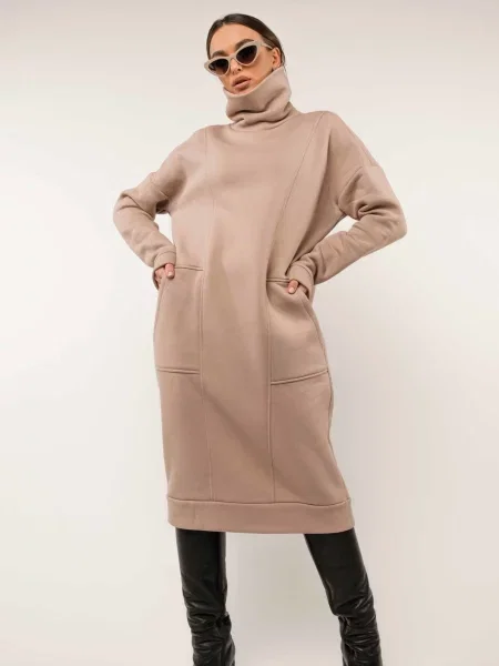 Сукня міді RiMari бежевий