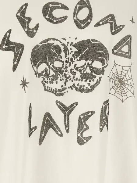 Lung tricou Second/layer cu imagine