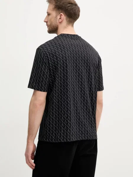 Armani Exchange póló fekete