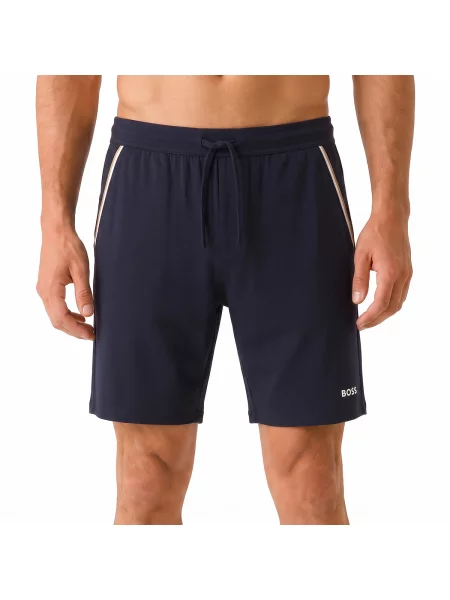 BOSS BLACK Pantaloni scurți de pijama Unique albastru