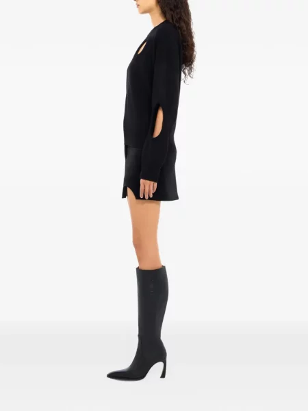 Decupat pulover Off-white alb