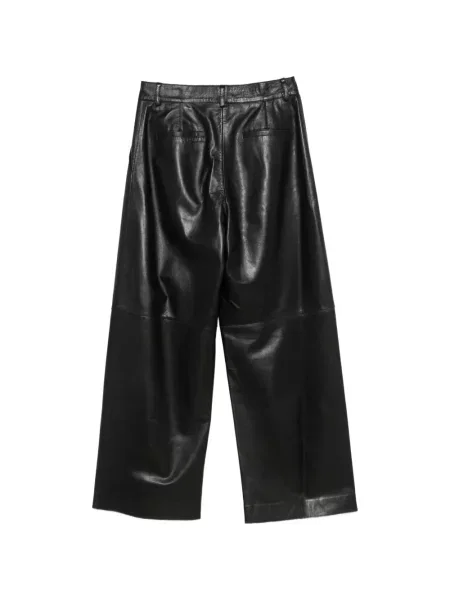 Pantaloni P.a.r.o.s.h. din piele negru
