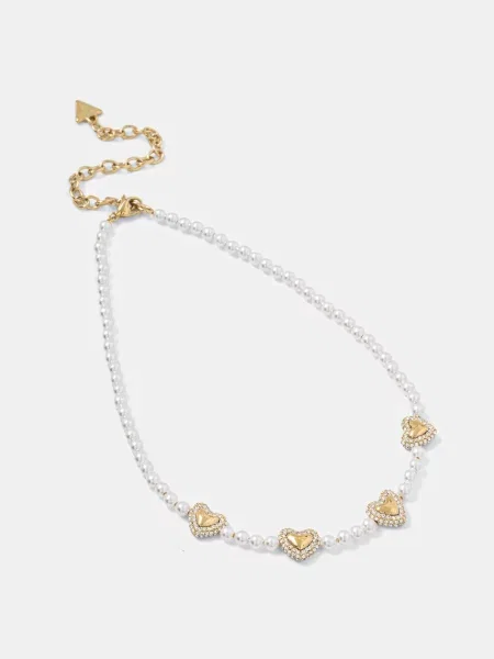 Ogrlica Guess BELOVED bela