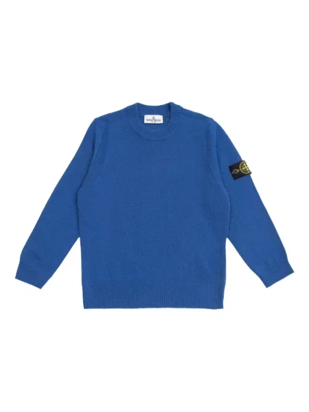 Sweter dziecięcy Stone Island niebieski