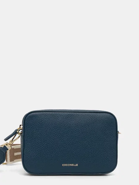 Crossbody kabelka Coccinelle modrá