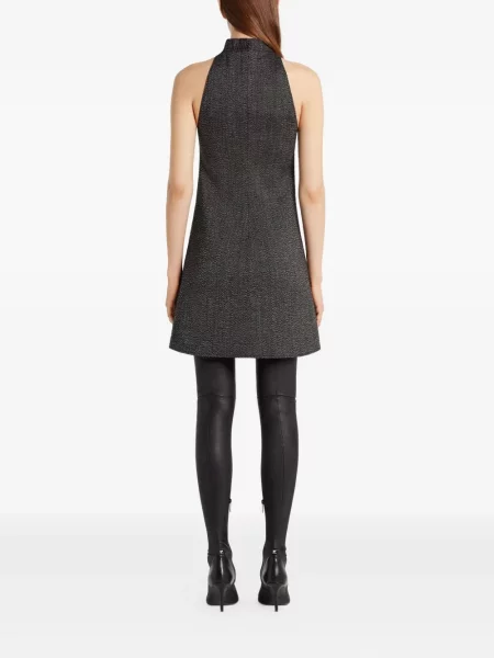 Rochie fără mâneci Courreges fără mâneci de costum gri
