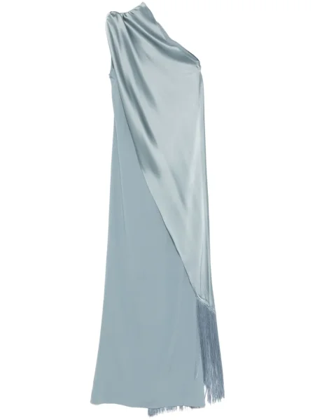 Sukienka maxi Taller Marmo niebieska