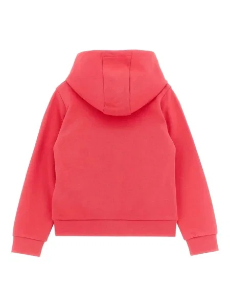 Dětska mikina s kapucí Moncler Enfant růžová