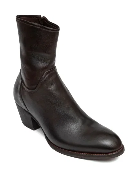 Botine Paul Silence din piele maro