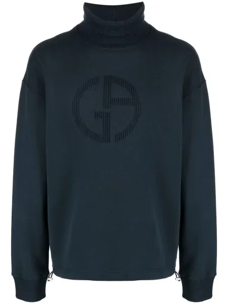 Pulover Giorgio Armani de lână albastru