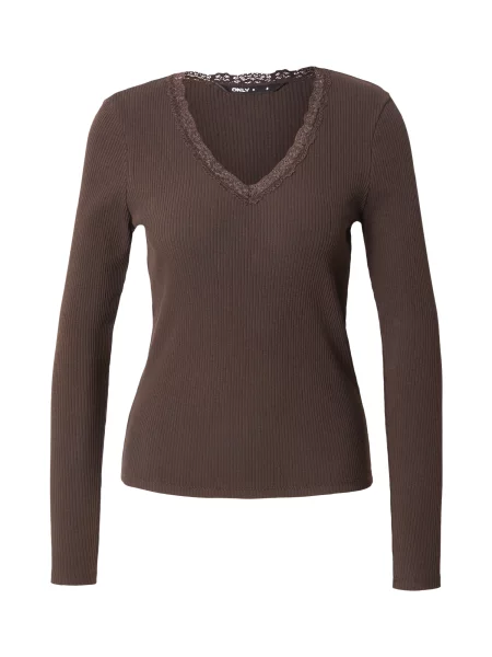 ONLY Tricou ONLSARA SHARAI ciocolatiu
