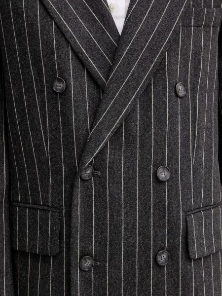 Шерстяной пиджак Max&co серый