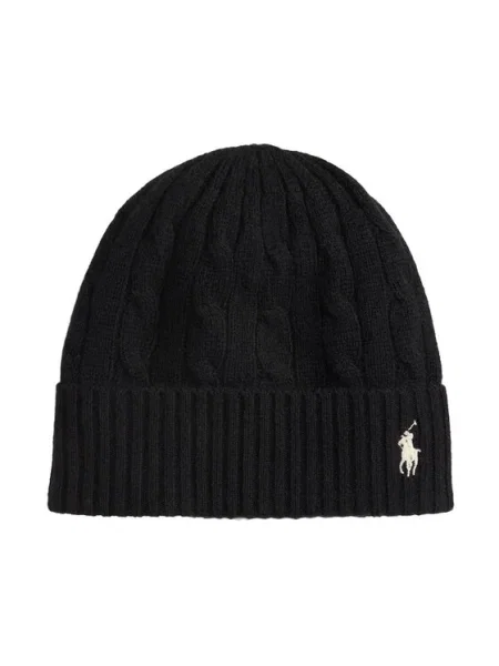 Шапка с козирка Polo Ralph Lauren черен