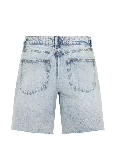 Pantaloni scurți din denim One Teaspoon albastru