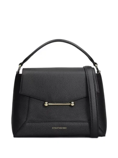 Geanta crossbody Strathberry din piele negru