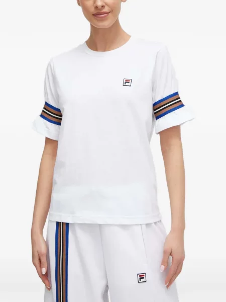 Tricou Fila cu volane alb