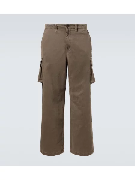Keprové cargo kalhoty Our Legacy hnědé