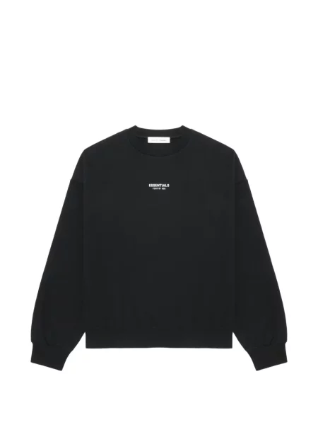 Hanorac Essentials cu imagine negru