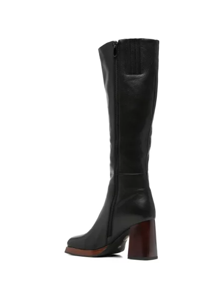 Botine Adrianna Feretti cu platformă negru