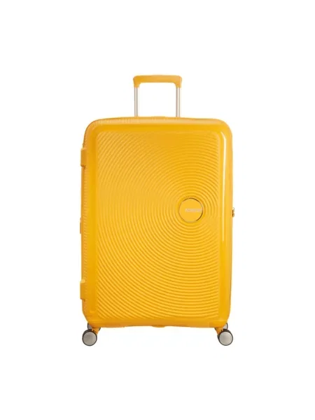 Walizka American Tourister żółta