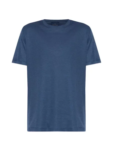 Tricou Paul & Shark fără armătură albastru