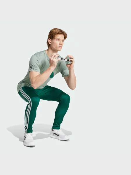 Спортивные штаны Adidas зеленые