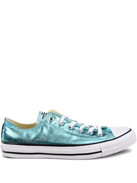 Kožené retro tenisky Converse Chuck Taylor All Star s výšivkou černé