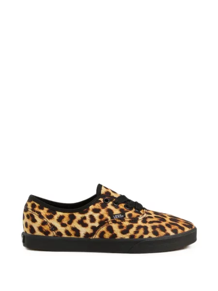 Sneakerși Vans Authentic cu imagine cu model leopard maro