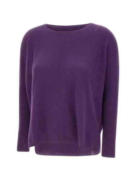 Pulover Sweet Cashmere din cașmir violet