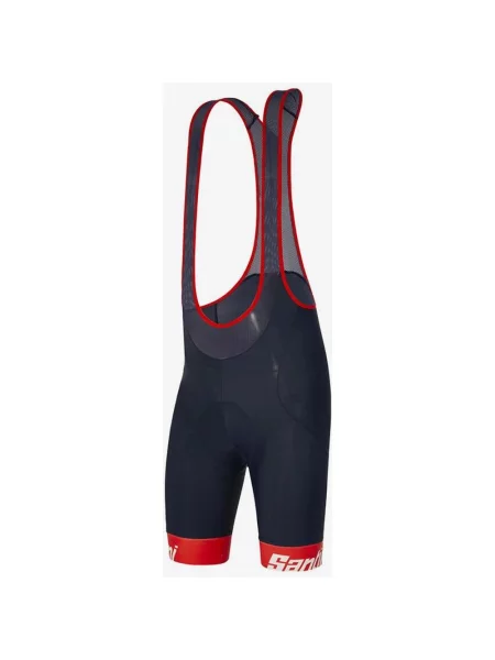 Szorty Santini Cadence granatowo-czerwone XS czerwone